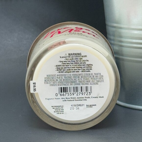 BBW Love You Mom Rose Bath & Body Works Single Wick Candle - Picture 9 of 10